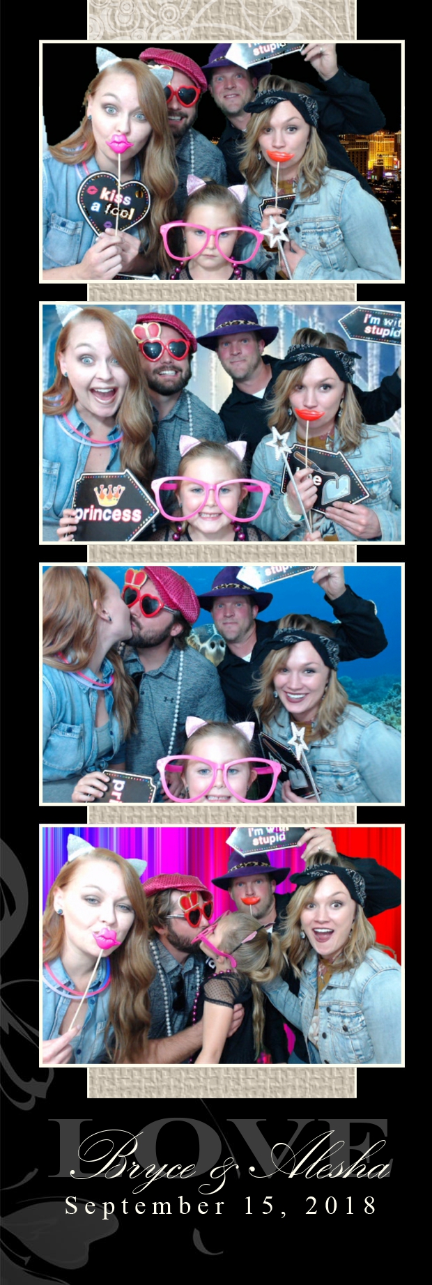 Alesha and Bryce's Wedding | View more photos from the event at gallery.photoboothbillings.com/u/PhotoBoothBillings/Alesha-and-Bryces-Wedding